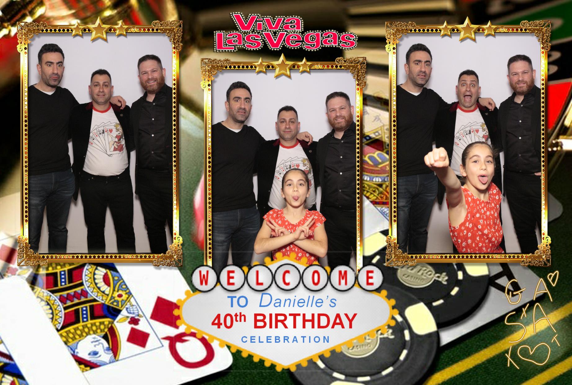 Danielle’s 40th birthday | View more photos from the event at gallery.myphotoboothexperience.co.uk/u/MyPhotoBoothExperienceLtd/Danielle’s-40th-birthday